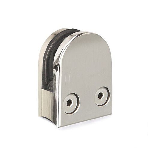 Pinça para vidro em aço inoxidável - X21004200 - IAM Design - para guarda-corpo / para painéis