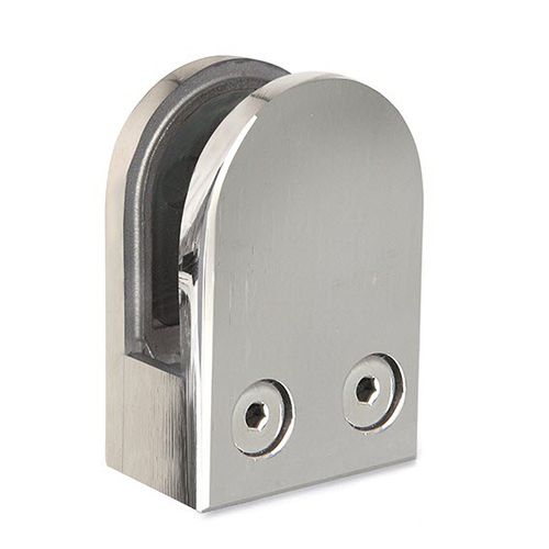 Pinça para vidro em aço inoxidável - X21400000 - IAM Design - para guarda-corpo / para painéis