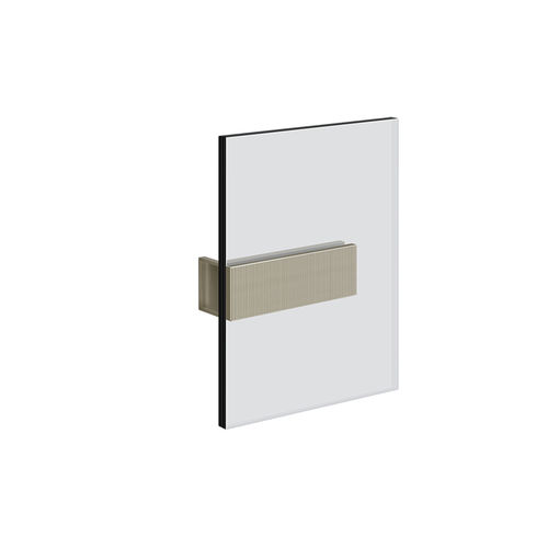 Pinça para vidro metálica - 67505 - GESSI SPA - para box de banheiro / para vidro