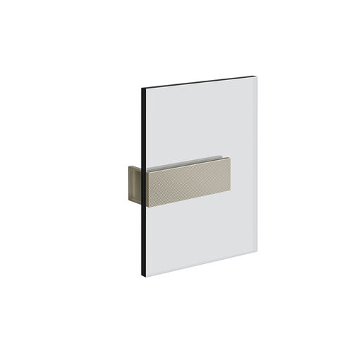 Pinça para vidro metálica - 67605 - GESSI SPA - para box de banheiro / para vidro