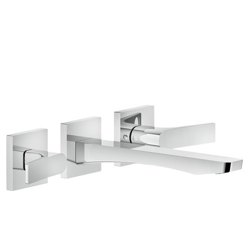 Misturador bicomando para lavatório - 59090 - GESSI SPA - de parede / metálico / para banheiro