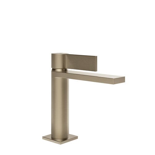 Misturador monocomando para lavatório - INVERSO : 73502 - GESSI SPA - de bancada / metálico / para banheiro