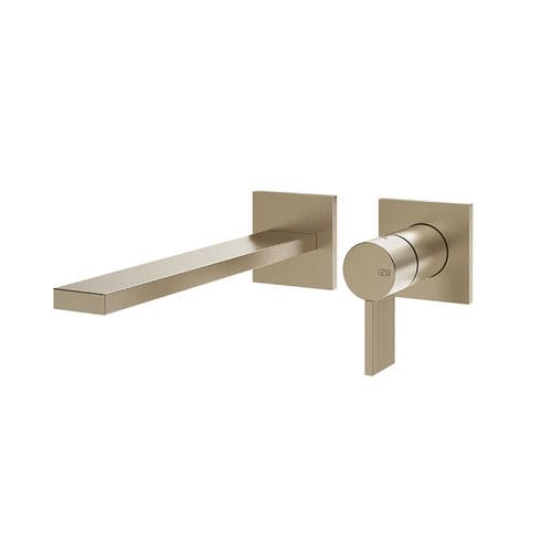 Misturador monocomando para lavatório - INVERSO : 73688 - GESSI SPA - de parede / metálico / para banheiro