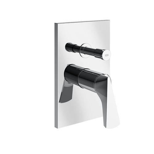 Misturador monocomando para box de banheiro - 72079 - GESSI SPA - de parede / em latão / para banheiro