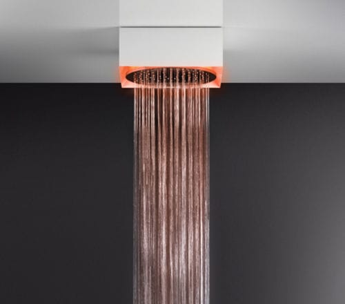 Cabeça de chuveiro de embutir - 57603 - GESSI SPA - circular / tipo chuva / contract