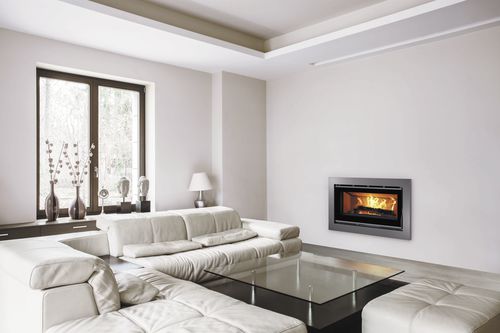 Lareira tipo inserto com dupla face - C-100 PLUS - Carbel - a lenha