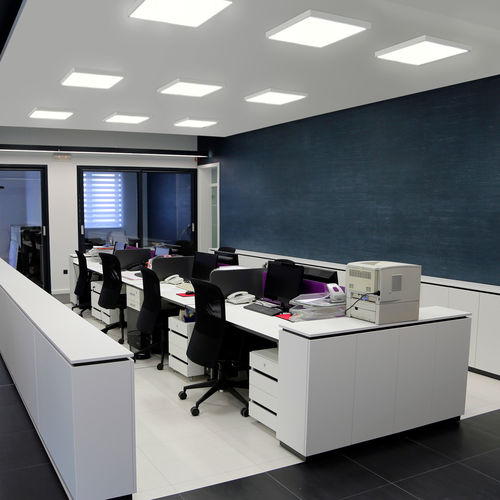 Luminária técnica saliente - XCASE - Arelux - de LED / quadrada / retangular