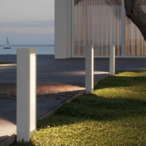 Poste balizador de iluminação de jardim - SANDER - Redo Group - contemporâneo / em alumínio / em aço inoxidável