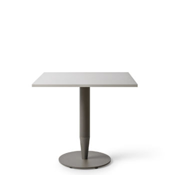 Mesa de jantar contemporânea - CRAYON - Very Wood - em laminado / com base em alumínio / com base em aço