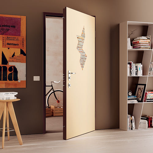 Porta de serviço - SeGreta - Di.Bi. Porte Blindate - em aço galvanizado / de abrir / contemporânea