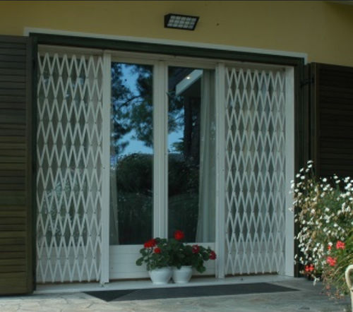 Grade de proteção extensível - DIBIBLIND  - Di.Bi. Porte Blindate - removível / para porta / para janela