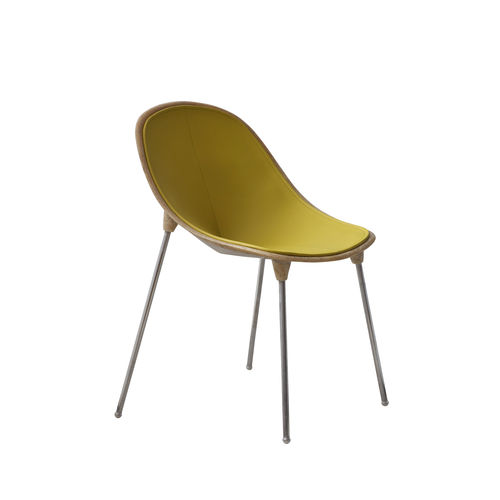 Cadeira contemporânea - CONE - A lot of Brasil - para ambiente interno / em feltro / estofada
