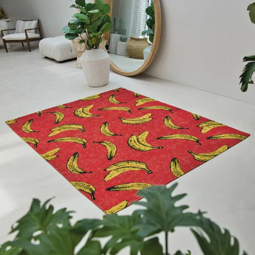 Tapete contemporâneo - MIAMI - Louis De Poortere - com padrão floral / em poliéster / em poliéster