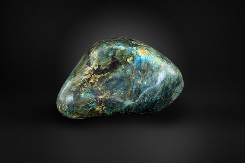 Escultura em pedra natural - GUIDERO_LABRADORITE_GEMSTONE_LAB28_22kg - GUIDERO Holland BV