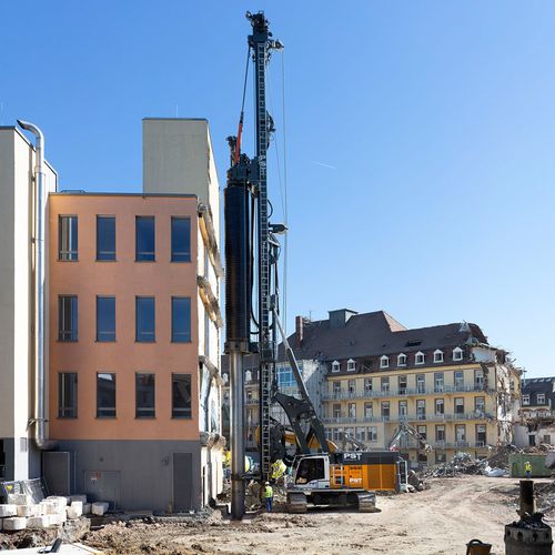 Perfuratriz a diesel - LRB 355.1 - Liebherr  - rotativa / para estacas escavadas
