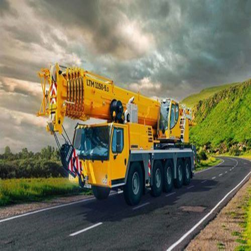 Guindaste telescópico - LTM 1150-5.3 - Liebherr  - com lança treliçada / com lança / montado em caminhão