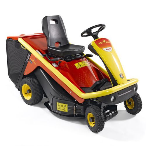 Cortador de grama para operador a bordo - A80B - OUTILS WOLF - a gasolina / com coletor