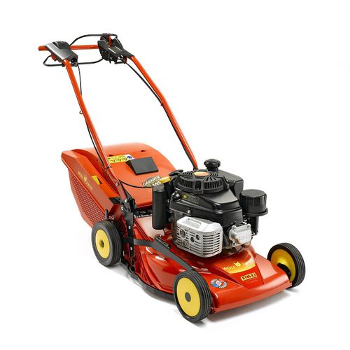 Cortador de grama para operador a pé - PRO - RT46K3 - OUTILS WOLF - a gasolina / com coletor / para terrenos inclinados