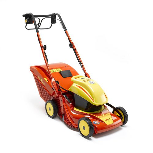 Cortador de grama para operador a pé - RM41A - OUTILS WOLF - elétrico / com coletor / para terrenos inclinados