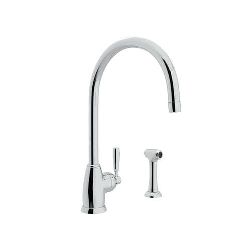 Torneira simples para pia de cozinha - HOLBORN U.4846LS series - Perrin & Rowe - de bancada / em latão / para cozinha