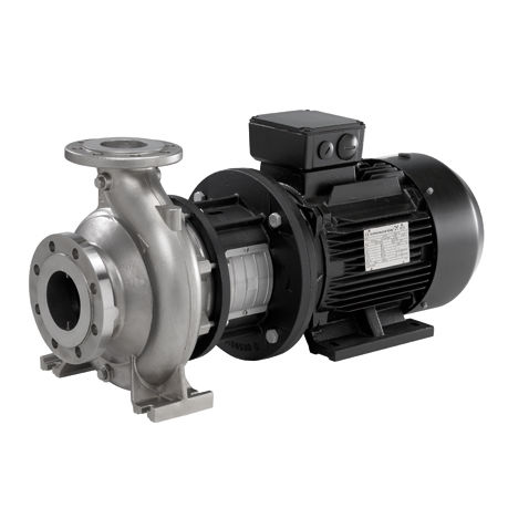 Bomba de água -  NB SERIES END-SUCTION CLOSE-COUPLED - Grundfos - em aço inoxidável / centrífuga