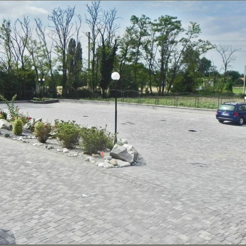 Bloco de pavimentação em concreto - RUSTIC - mvb - para ambiente externo / envelhecido / transitável