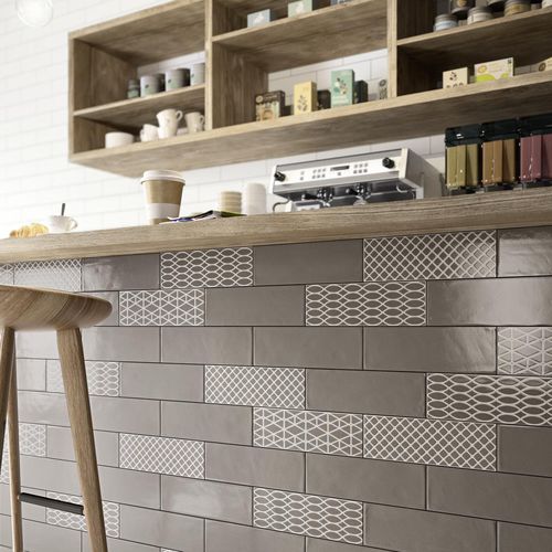 Placas de revestimento em cerâmica - BRICK GLOSSY - Ragno - brilhante / para cozinha / para banheiro