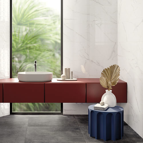 Placas de revestimento em grés porcelanato - I 33100 - Ermes Aurelia - com relevo / texturizada / para ambiente interno