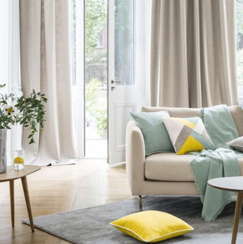 Tecido para estofados - BRUGES - Camengo  - para cortinas / de cor lisa / em poliéster