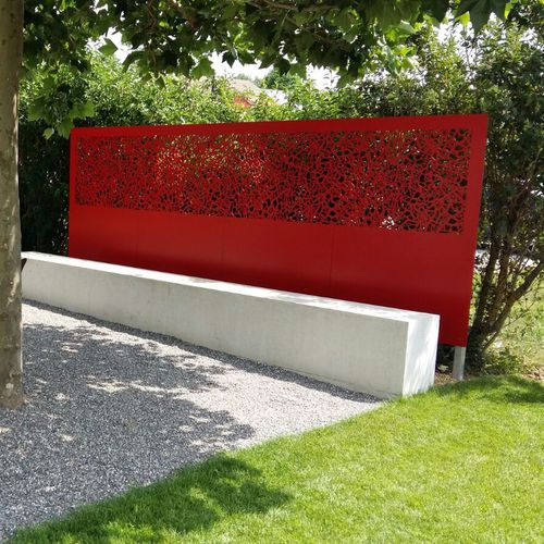 Cerca de ocultação em painéis - SICHTSCHUTZ EFH - Bruag Design Factory AG - em HPL