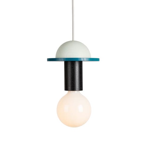 Pendente - Junit "Crescent" - Schneid Studio - em madeira de freixo / de design Bauhaus / Wire