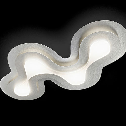 Plafon contemporâneo - DELIA - GROSSMANN Leuchten GmbH & Co. KG - em vidro acrílico / de LED / dimerizável