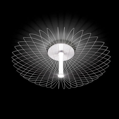 Plafon contemporâneo - FAYE - GROSSMANN Leuchten GmbH & Co. KG - em alumínio escovado / em acrílico / de LED