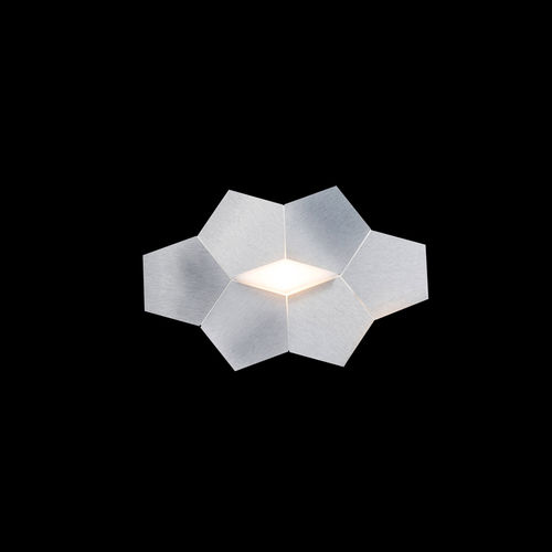 Plafon contemporâneo - LINDE - GROSSMANN Leuchten GmbH & Co. KG - em alumínio escovado / em acrílico / de LED