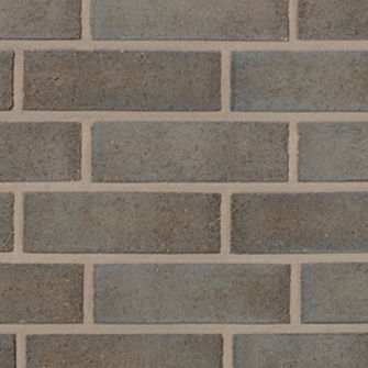 Tijolo para fachada - CONTEMPORARY : ROYAL - brampton brick - furado / com relevo / cinza