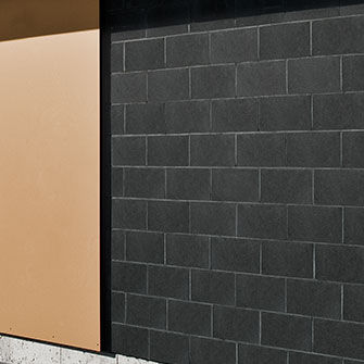 Bloco de concreto oco - PROFILE : ABSOLUTE BLACK - brampton brick - para parede estrutural / de alta resistência / de elevado desempenho