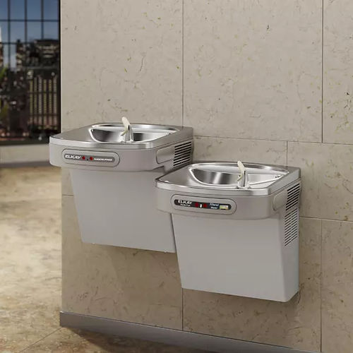 Bebedouro sem contato - LZOOSTL8LC - Elkay Manufacturing Company - fria / de parede / para ambiente interno