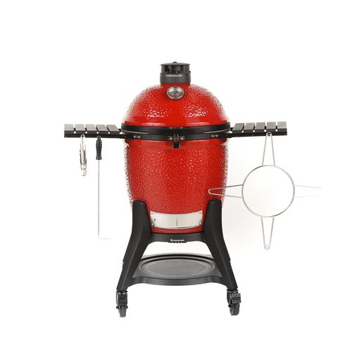 Churrasqueira a carvão - CLASSIC JOE™ - SERIES III - Kamado Joe - de piso / com rodízios / em aço galvanizado
