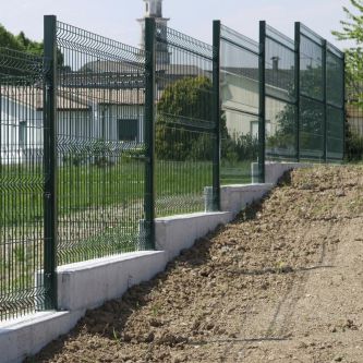 Cerca de tela soldada - GARDEN - Libra Industriale spa - para jardim / em aço galvanizado / em aço pintado