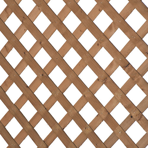 Treliça de jardim para fachada - LATTICE (STANDARD-HEAVY DUTY) 2 5/8 - boistraites - em madeira / sustentável