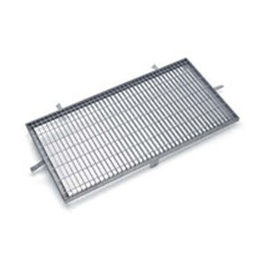 Grelha de ventilação em aço galvanizado - DOG H 30  - Grigliati Baldassar S.r.l. - retangular