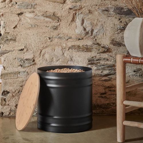 Dosador de pellets em aço - ARIZONA - dixneuf - em bambu
