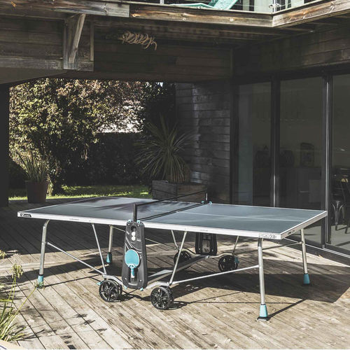 Mesa de pingue-pongue para ambiente externo - 200X SPORT   - Cornilleau - contemporânea / da linha residencial / para espaço público