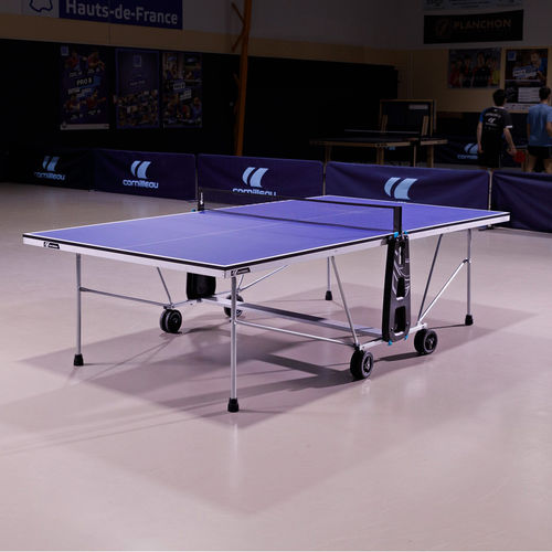 Mesa de pingue-pongue para ambiente interno - SPORT 100       - Cornilleau - contemporânea / para competições esportivas / metálica