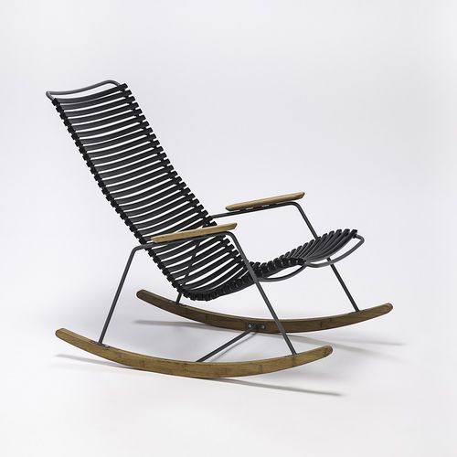 Cadeira contemporânea - CLICK - Houe - para ambiente externo / metálica / com encosto alto