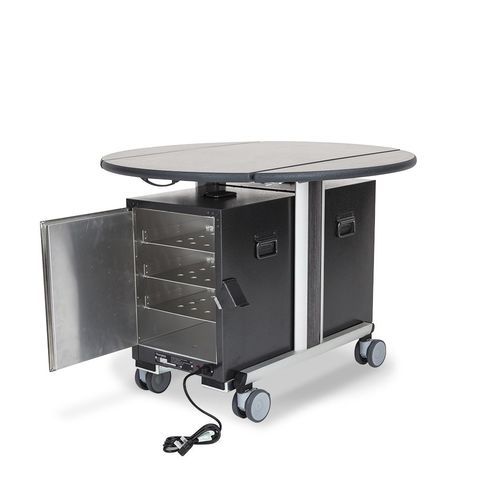 Carrinho de chá de serviço - S.0300 - burgessfurniture - da linha comercial / em madeira / metálico