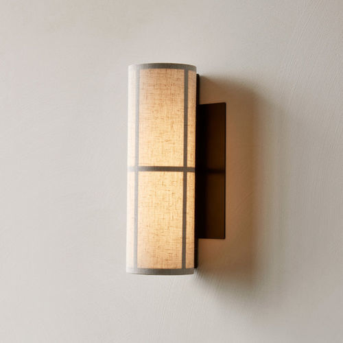 Arandela contemporânea - HASHIRA - AUDO - para ambiente interno / em tecido / em linho