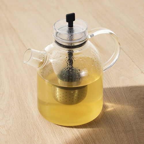 Bule em vidro - KETTLE - AUDO - em material plástico / em aço inoxidável / da linha comercial