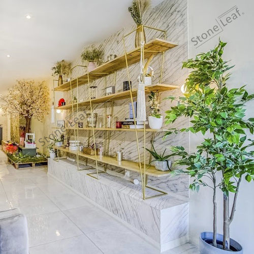 Revestimento para parede interna - ROME - StoneLeaf - para ambiente externo / em pedra natural / em mármore