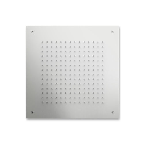 Cabeça de chuveiro de embutir no teto - H2O 60 - Aquademy - quadrada / tipo chuva